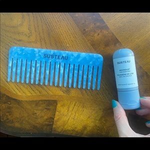 susteau bundle: moondust hair wash mini + comb